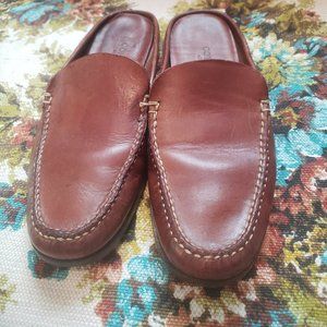 Cole Haan Saddle tan slide in loafer sz 8.5B